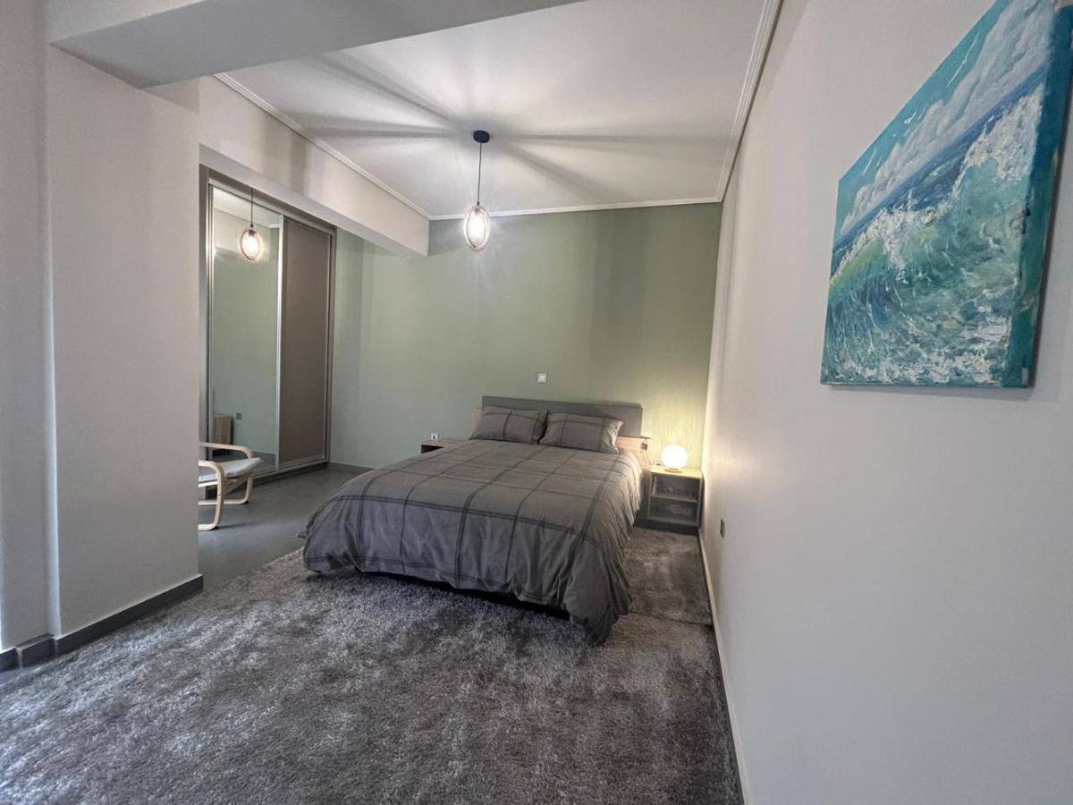 New Minimal Apartment,10' From Athens Airport Spáta Buitenkant foto